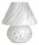 Vintage Murano Glass Mushroom Table Lamp by Hustadt Leuchten, 1970s For Sale