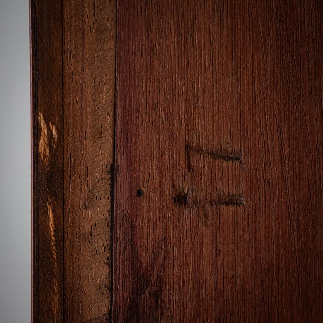 Walnut Console Table, Italy, Mid-20th Century For Sale - Image 10 of 10