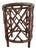 1980s Chinese Chippendale Rattan Table Base For Sale