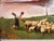 R. Salino, Flock at the Lake, Oil on Panel For Sale - Image 3 of 12