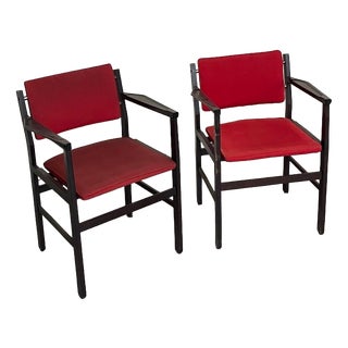 Chairs with Armrests, 1960s, Set of 2 For Sale