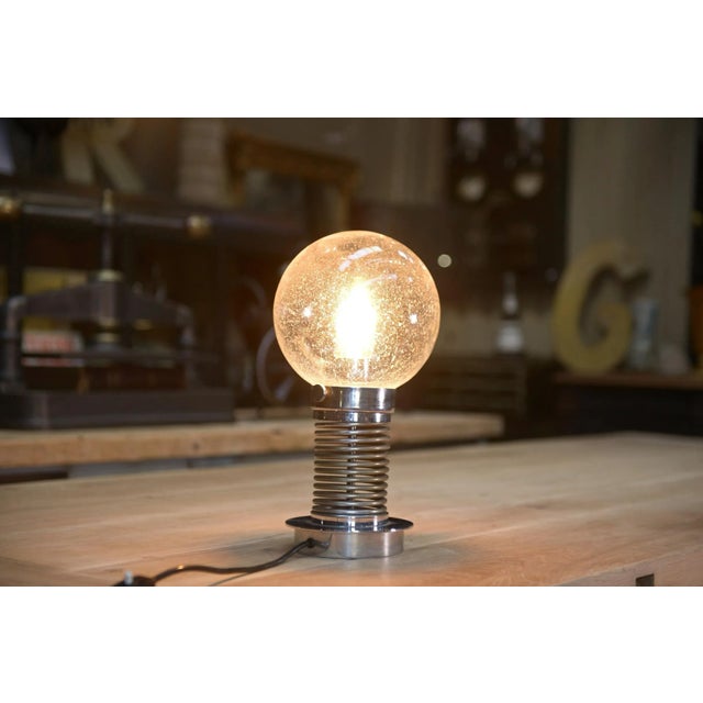 Ampoule Table Lamp, 1970s For Sale - Image 4 of 6