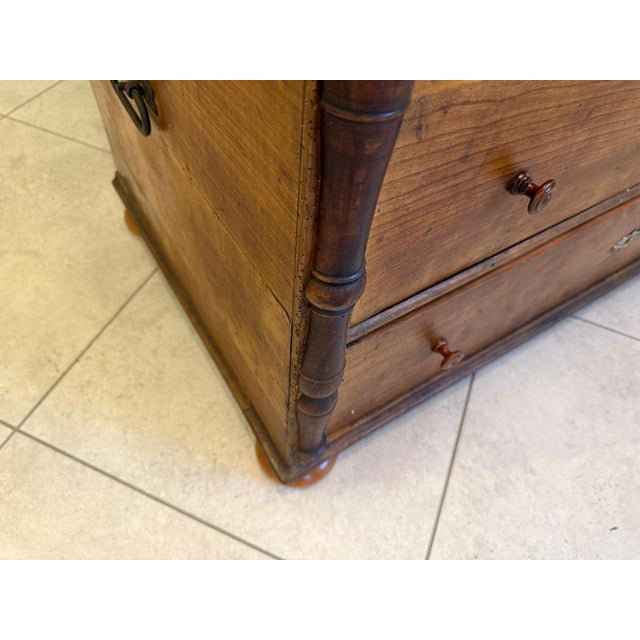 Rustic Hand-Painted Tyrolean Chest For Sale - Image 12 of 17