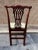 Pair Antique Chippendale Solid Mahogany Side Chairs 18th Century For Sale - Image 9 of 12
