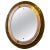 Oval-Shaped Mirror attributed to Max Ingrand for Fontana Arte, 1960s For Sale - Image 11 of 11