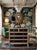 Vintage Smooth Black Insert Bamboo 5 Drawer Regency Chest of Drawers For Sale - Image 10 of 10
