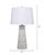 Transitional Partition Concrete Table Lamp For Sale - Image 3 of 6