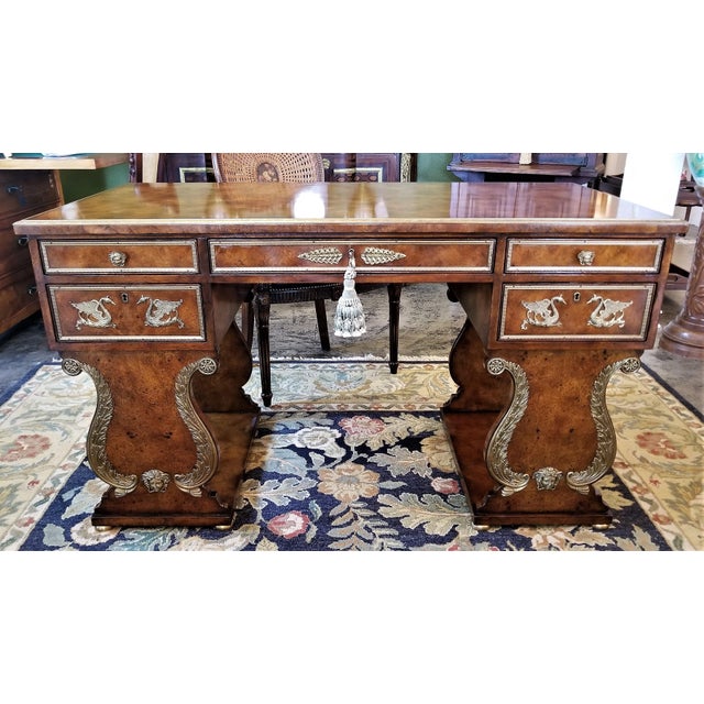 Tsar Desk Replica by Theodore Alexander Chairish