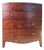 Antique Handcrafted English Mahogany Bowfront Chest of Drawers For Sale