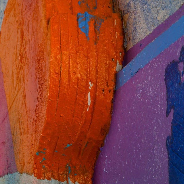 Sculpture Materials Gregory Hawthorne 1994 Signed Three-Dimensional Figurative Mixed Media Wall Sculpture For Sale - Image 7 of 8