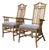 Vintage Pagoda Back Rattan Armchairs – A Pair For Sale