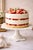 Traditional Mid 20th Century Westmoreland Ring & Petal Milk Glass Cake Stand For Sale - Image 3 of 5