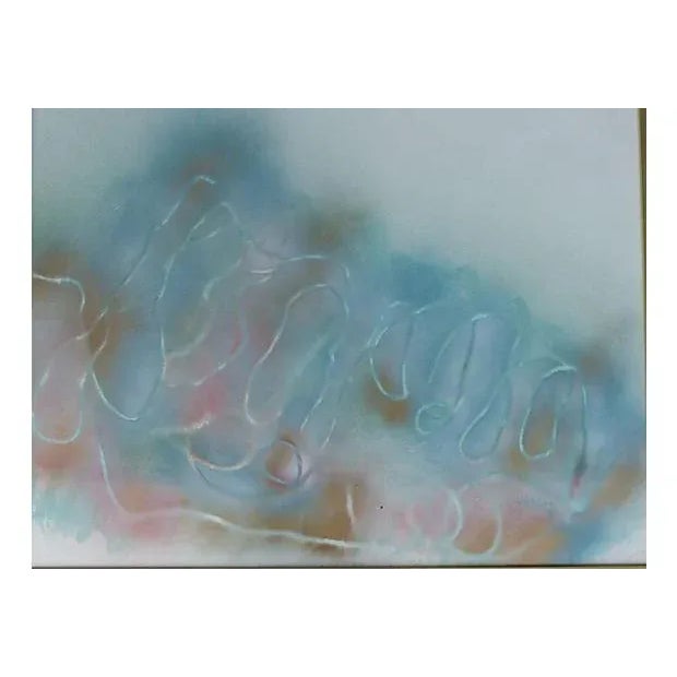 Original painting by South Florida artist Gloria Allison (1924-2013) originally from Cuba. Acrylic on board behind glass...