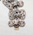 Vintage 1972 Signed Napier Silvertone Coat of Arms Griffin & Sea Serpent Panel Bracelet For Sale - Image 9 of 10
