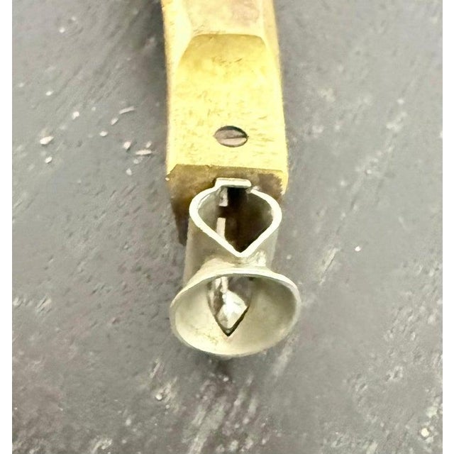 Brass Antique Brass Cigar Cutter W/ Hounds For Sale - Image 8 of 11