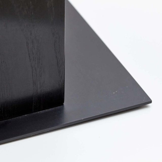 Metal Chinese Twenty-Seven Woods Artificial Flower Vase Omega attributed to Ettore Sottsass, 1995 For Sale - Image 7 of 14