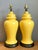 This vibrant set of vintage glazed ceramic ginger jar lamps brings a classic silhouette together with the cheerful...