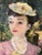 1920s Impasto Impressionist Oil on Canvas of Woman With Rose Attributed to Dietz Edzard For Sale - Image 5 of 12