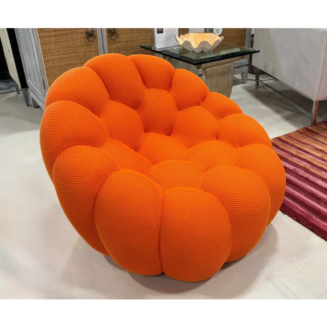 Roche Bobois Bubble Pivoting Lounge Chair For Sale In West Palm - Image 6 of 8