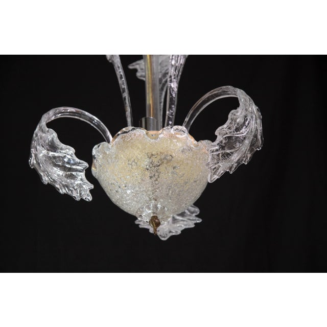 1970s Vintage Murano Chandelier, 1970s For Sale - Image 5 of 12