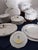 New 1980s Porcelain With Flowering Branch - Set of 50 Pieces For Sale - Image 11 of 18