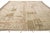 2020s Modern Boho Chic Moroccan Style Handmade Abstract Beige Square Wool Rug For Sale - Image 5 of 10