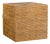 Large Vintage Woven Rattan Storage Box with Removable Lid For Sale