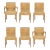 1930s Gilbert Rohde for Herman Miller Dining Chairs - Set of 6 For Sale