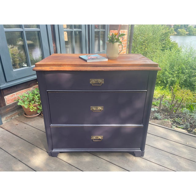 Antique Chest of Drawers in Oak, 1890s For Sale - Image 12 of 18