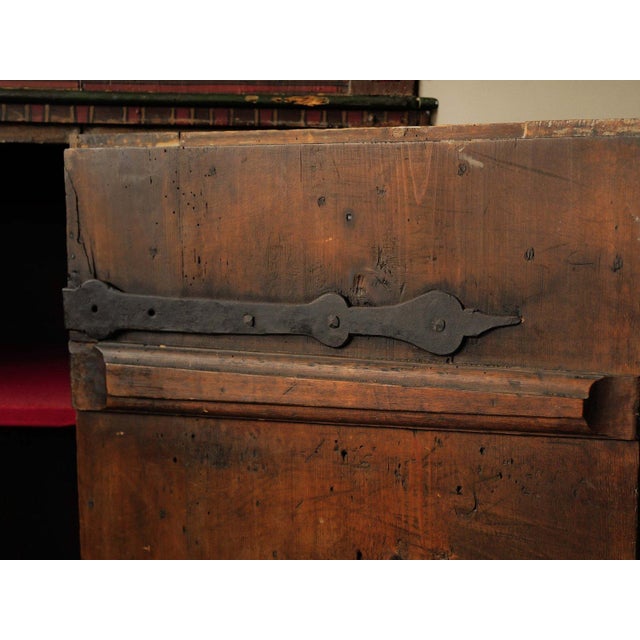 Antique Bavarian Folk Art Pine Cabinet, 1700s For Sale - Image 16 of 18