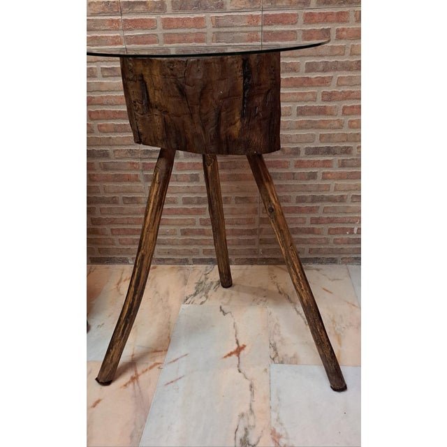 Primitive Side Table, 1900 For Sale - Image 11 of 11