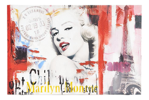 Unknown, Marilyn Monroe, Print on Canvas