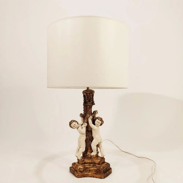 Spanish Baroque Table Lamp, 1950s For Sale - Image 11 of 11