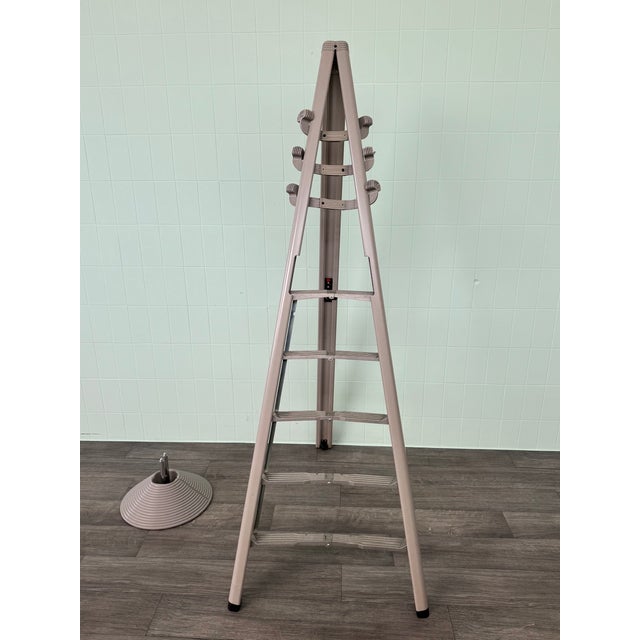 Gray Dilemma Folding Ladder Coat Rack by Piretti for Castilia, 1980s For Sale - Image 8 of 18