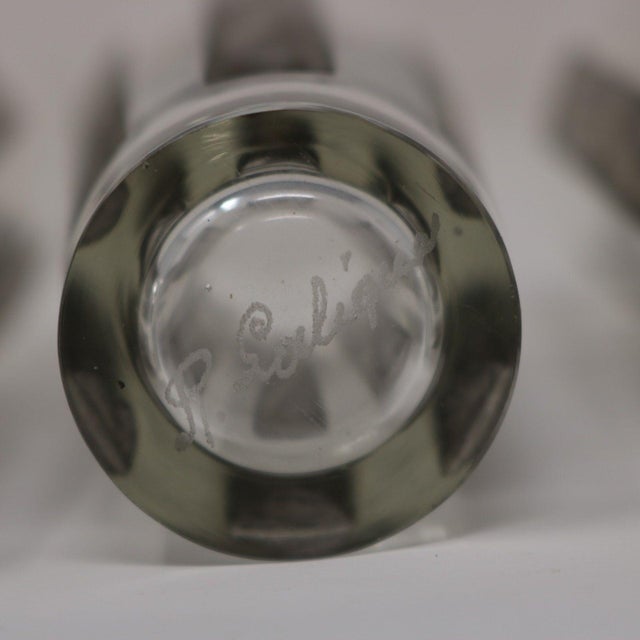 1910s Art Nouveau Rene Lalique Glass Shot Glasses Set of 6 Boxed For Sale - Image 15 of 18