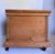Brown Antique Small Pine Storage Chest on Original Casters For Sale - Image 8 of 11