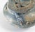 19th Century Arts and Crafts Verdigris Green Pottery Vase With Lizard, Restored For Sale - Image 10 of 13