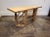 Milo Baughman 1970s Modernist Raw Wood Flip-Top Dining Table Converts to Console Table For Sale - Image 4 of 9