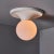 1960s Flos Achille and Pier Giacomo Castiglioni White 'Light Ball' Ceiling Lamp For Sale In Los Angeles - Image 6 of 13