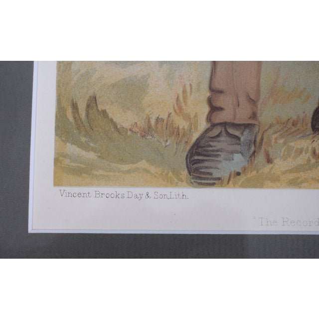 Traditional Vintage Vanity Fair Walter Winans, the Record Revolver Shot 1893 Framed Print For Sale - Image 3 of 5