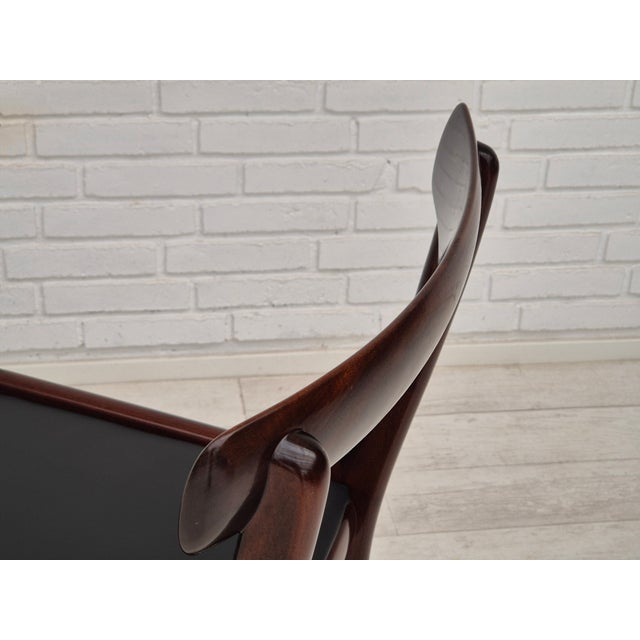 Vintage Danish Chairs in Mahogany by Ole Wanscher, 1960s, Set of 4 For Sale - Image 18 of 18