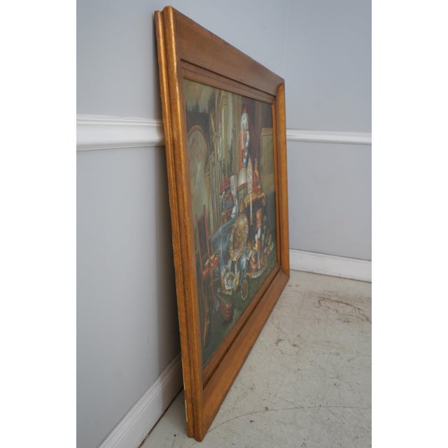 Age: Approx. 60 Years Old Details: “Allegory Of The Vanities Of The World” Original Artist Pieter Boel (1622-1774) Signed...