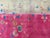 Raspberry Pink 1920s Raspberry Pink Open Field Floral Antique Chinese Art Deco Carpet Wool Rug For Sale - Image 8 of 12