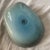 1950s Vintage Murano Biomorphic Art Glass Bowl – Heavy Blue Swirl With Gold Aventurine Flecks, 3.5 LBS For Sale - Image 5 of 5