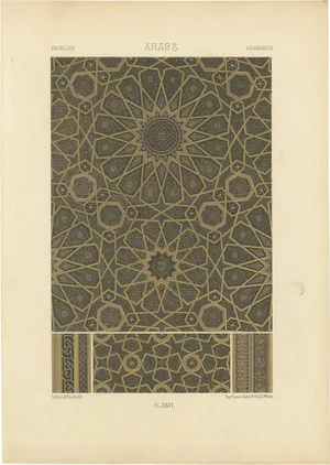 Dufour and Bauer after Albert Racinet, XXVI of L’Ornement Polychrome, 1869, Paper