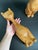 A Pair of Hand Carved Wooden Cats in Mid Century Modern Style For Sale - Image 13 of 13
