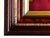 Paint "Velvet Desire" Abstract Art in Antique Frame, Red Abstract Painting by JTS For Sale - Image 7 of 11