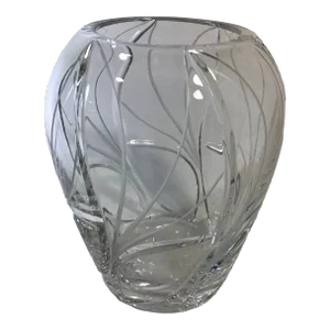 1990’s Cut Glass Large Urn Vase