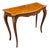 19th Century French Louis XV Revival Console Table With Fine Parquetry & Ormolu Mounts For Sale
