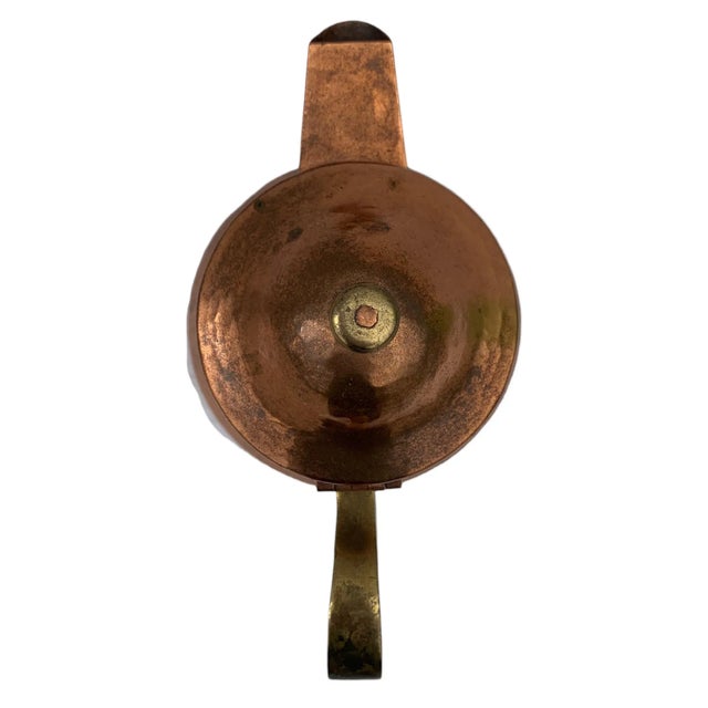 Vintage Hand Hammered Copper Tea Pot For Sale - Image 9 of 10